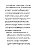 Efecto de la edad en las funciones ejecutivas